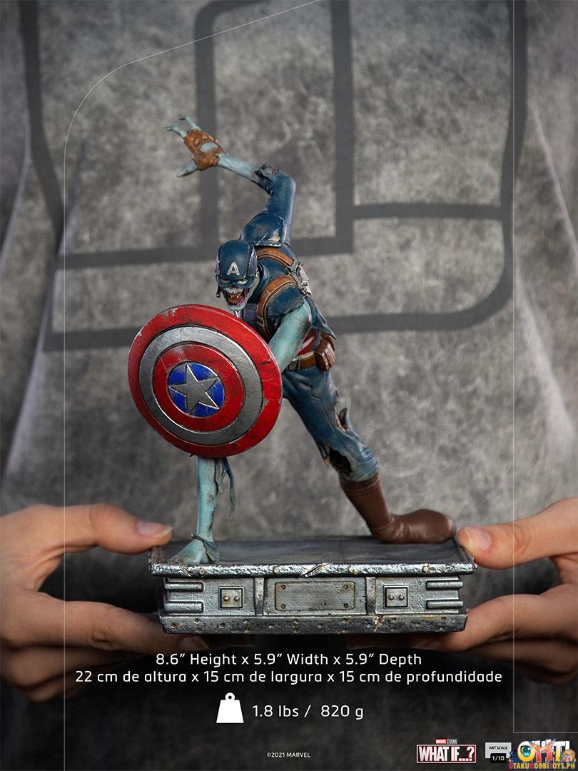 Iron Studios What If…?1/10 Zombie Captain America Art Scale