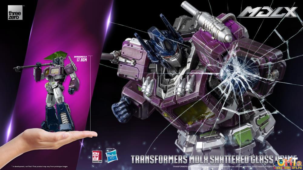Threezero Transformers MDLX Shattered Glass Optimus Prime