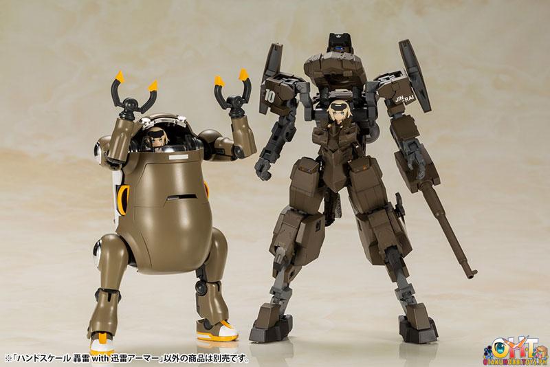 Kotobukiya Frame Arms Girl Hand Scale Gourai with Jinrai Armor