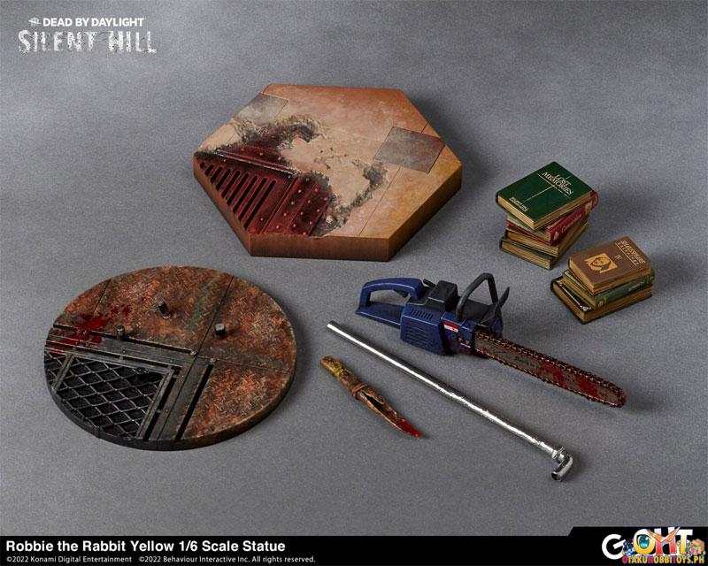 Gecco SILENT HILL x Dead by Daylight 1/6 Robbie the Rabbit Yellow Scale Statue