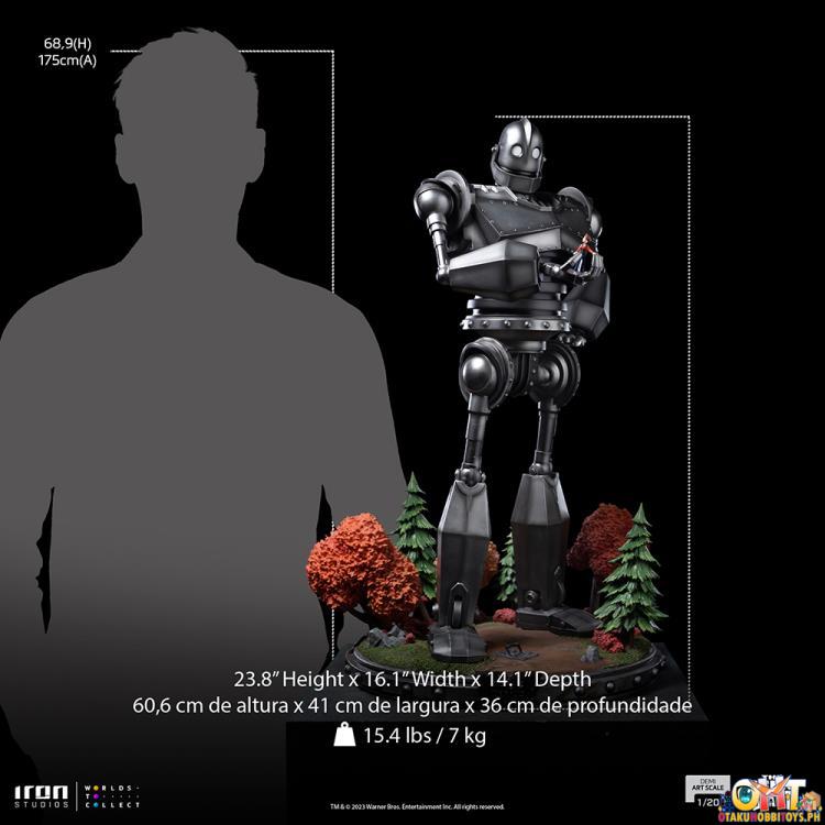 Iron Studios The Iron Giant 1/20 The Iron Giant & Hogarth Hughes Demi Art Scale