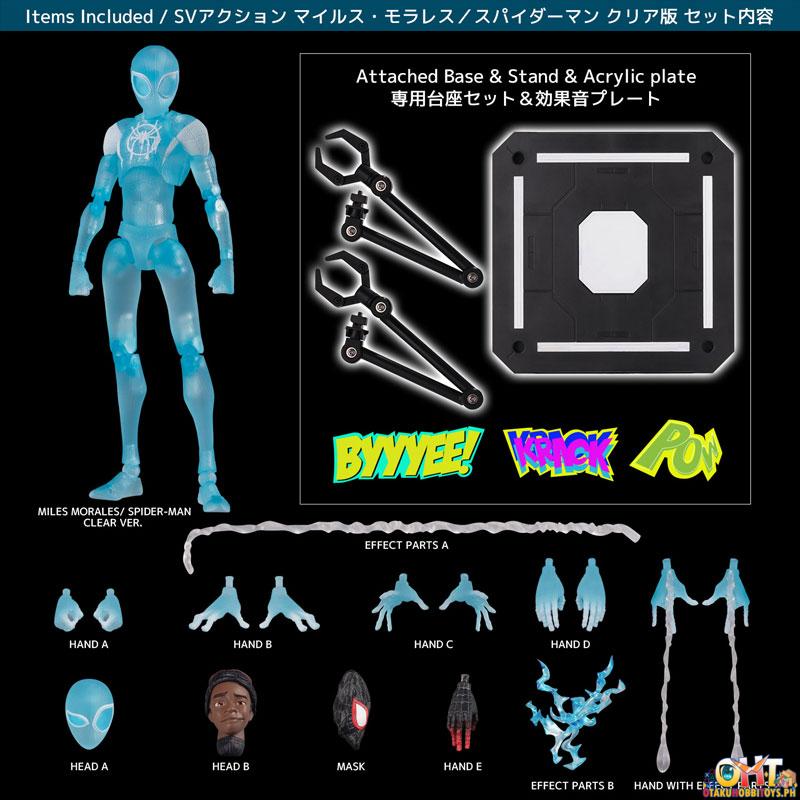Sentinel Spider-Man: Into the Spider-Verse SV-ACTION Miles Morales/Spider-Man Clear Version