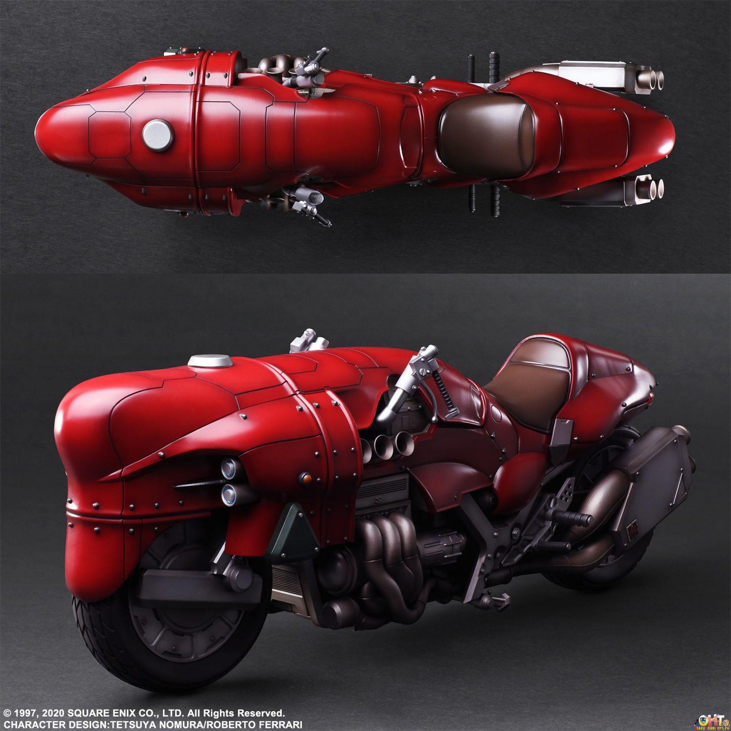 Play Arts Kai Action Figure Final Fantasy® VII Remake Roche & Motorcycle SET