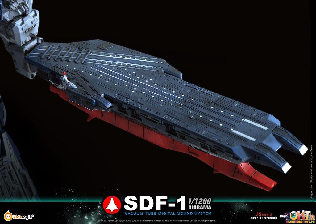 Kids Logic ST03 1:1200 Robotech SDF-1 Macross - Diorama Vacuum Tube Digital Sound System