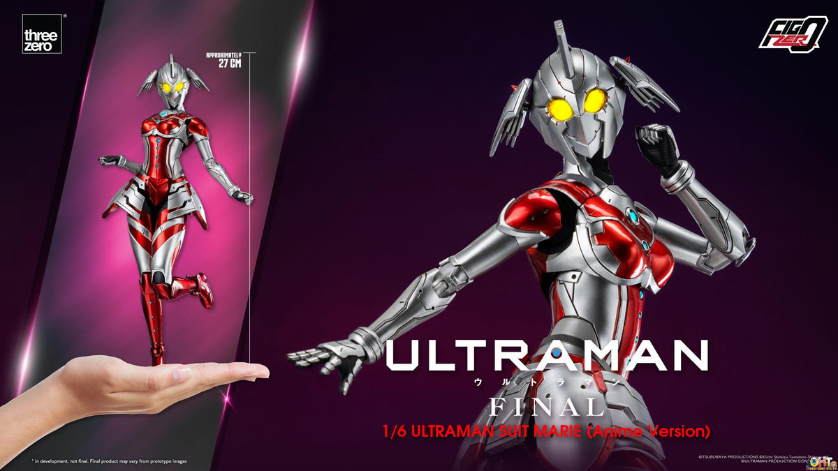 Threezero ULTRAMAN FINAL Season FigZero 1/6 ULTRAMAN SUIT MARIE (Anime Version)