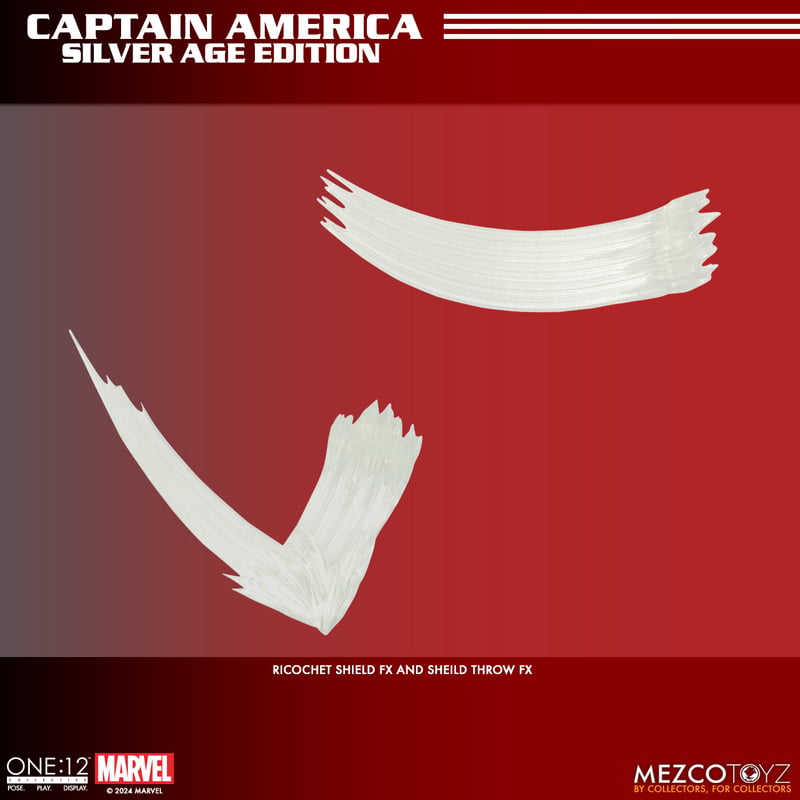 Mezco One:12 Collective Captain America – Silver Age Edition