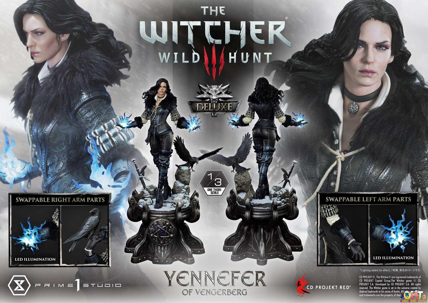 Prime 1 Studio The Witcher 3: Wild Hunt Museum Masterline 1/3 Yennefer of Vengerberg Deluxe Bonus Version MMW3-02DXS