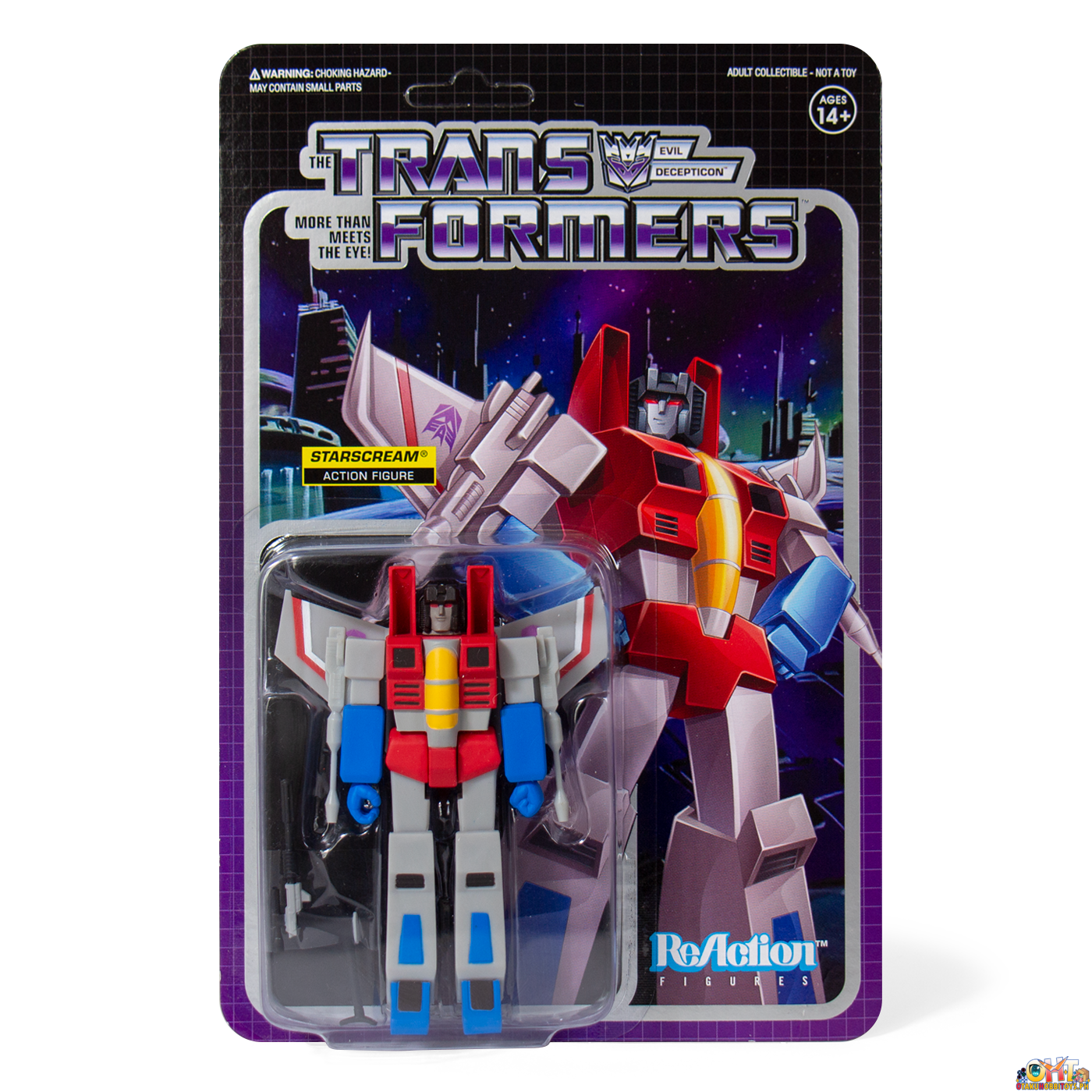 Super7 - Transformers ReAction Figure Starscream