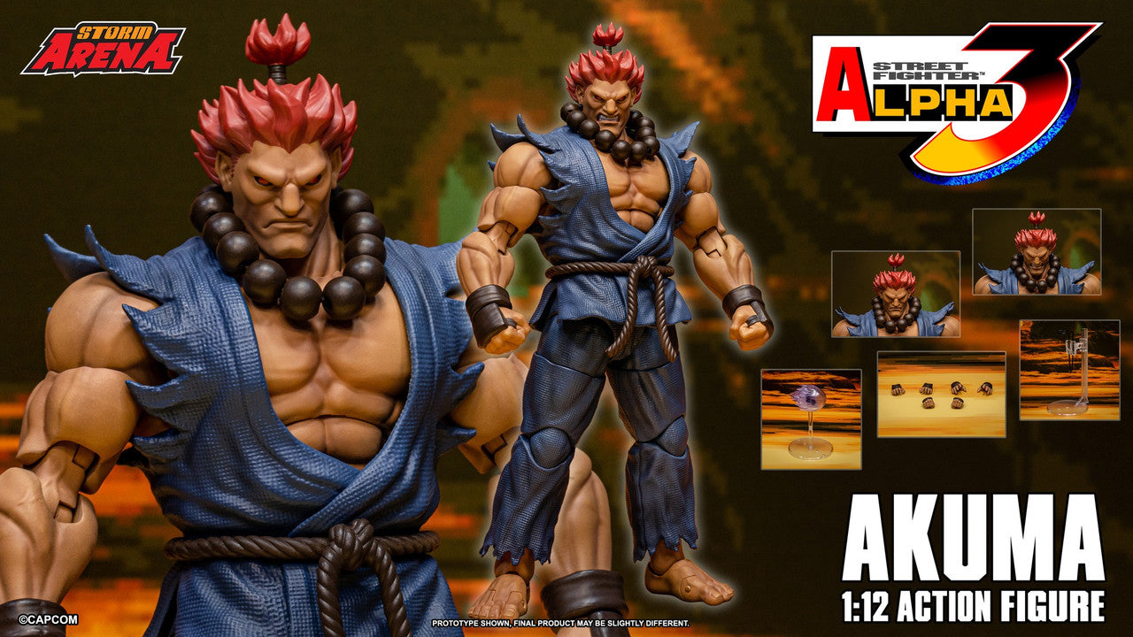 STORM ARENA 1/12 Street Fighter ZERO 3 GOUKI Akuma