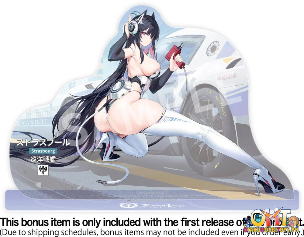 APEX TOYS 1/7 Azur Lane Strasbourg「Faerie of the Race Circuit」Painted Figure with BONUS Scale Figure