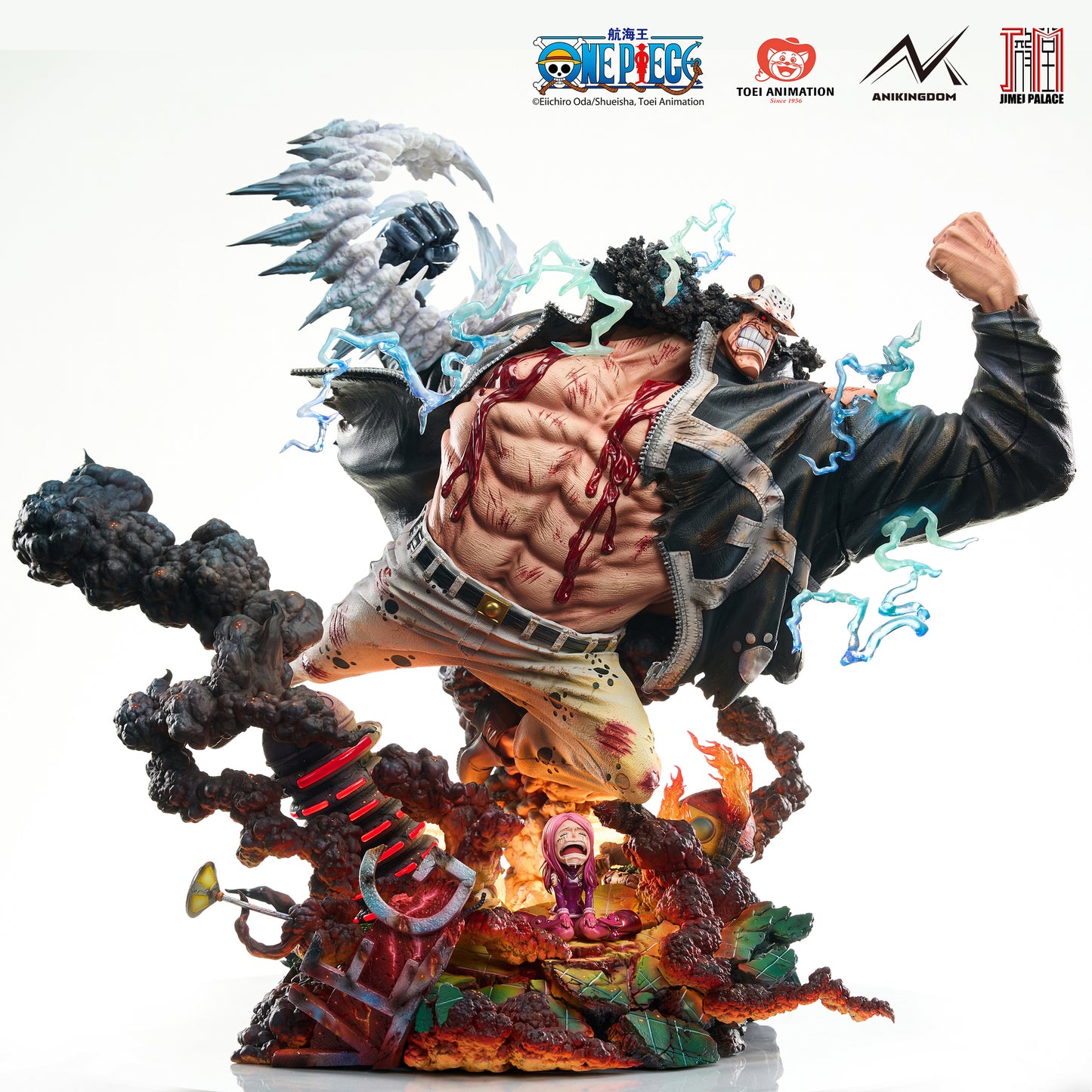 Jimei Palace x ANIKINGDOM 1/6 54cm One Piece Bartholomew Kuma