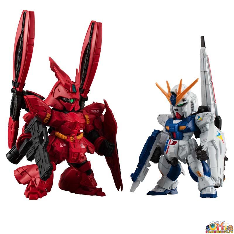 Bandai FW Gundam Converge Core RX-93ff ν GUNDAM & MSN-04FF SAZABI