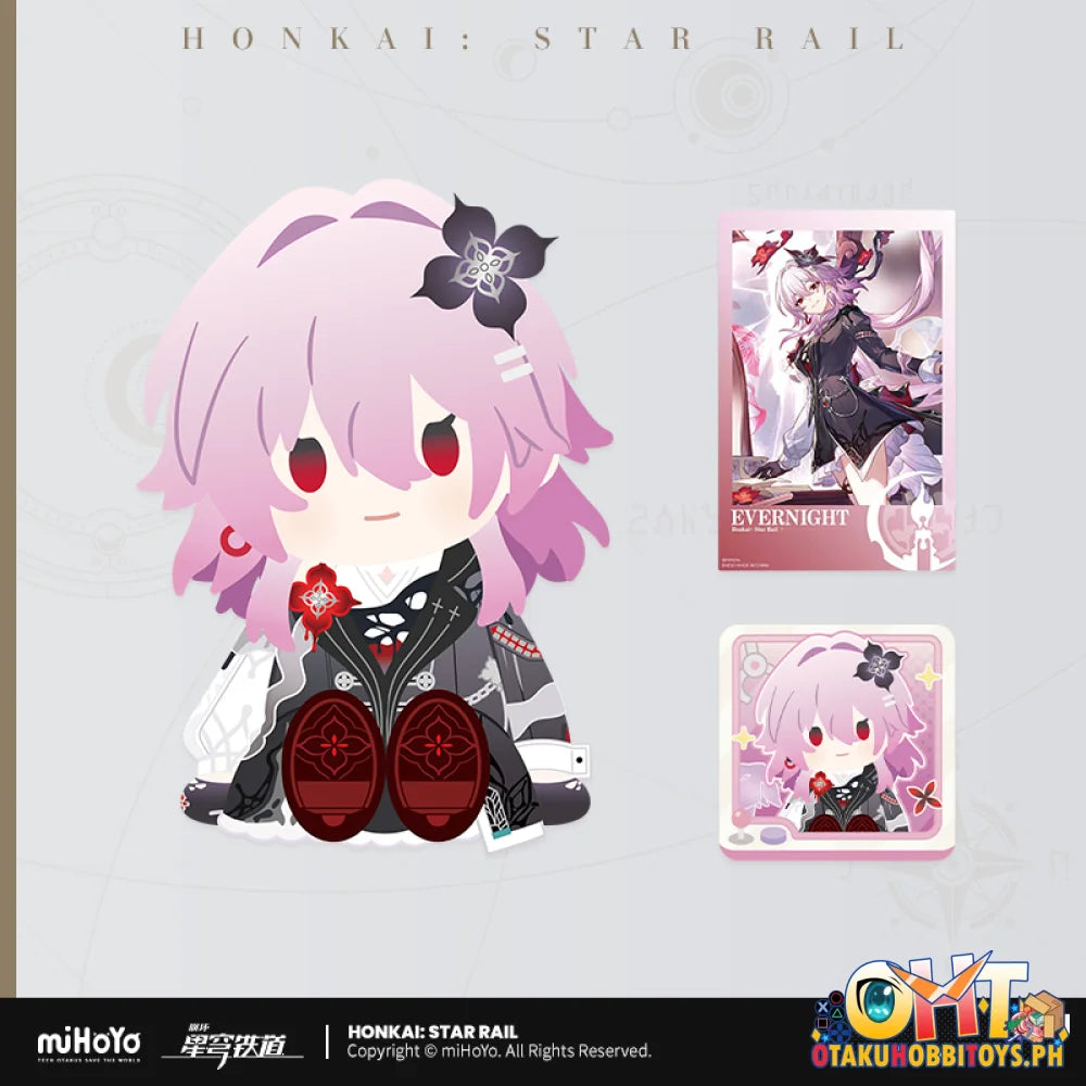 Bandai Honkai: Star Rail POTEPOTTE Sitting Plush Doll Vol. 3 Evernight - Plush Doll