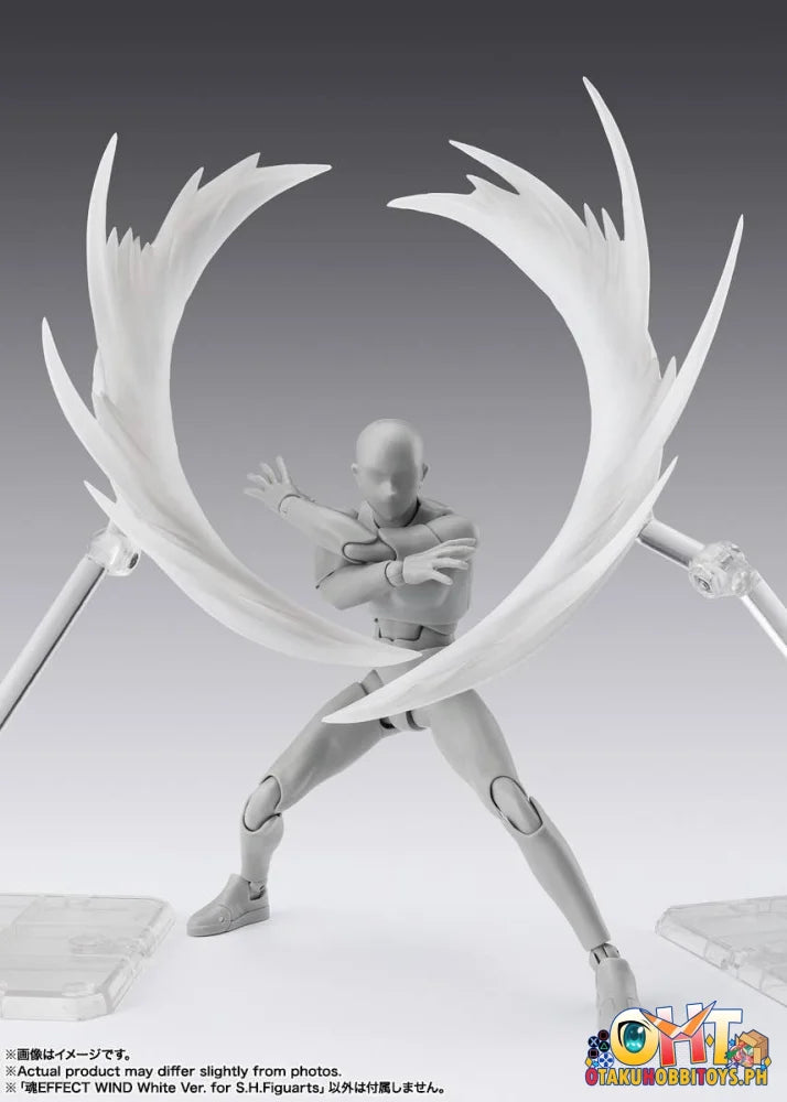 Bandai Non-Characters TAMASHII EFFECT WIND White Ver. for S.H.Figuarts Articulated Figure