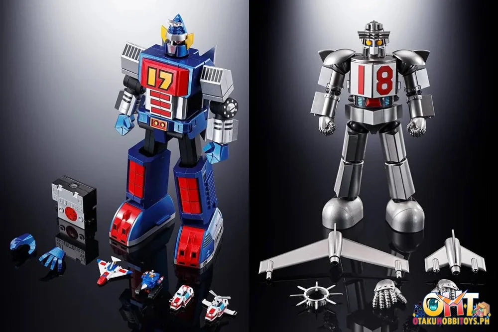Bandai SOUL OF CHOGOKIN GX-101S DAITETSUJIN 17&18 GRAVITON BOX