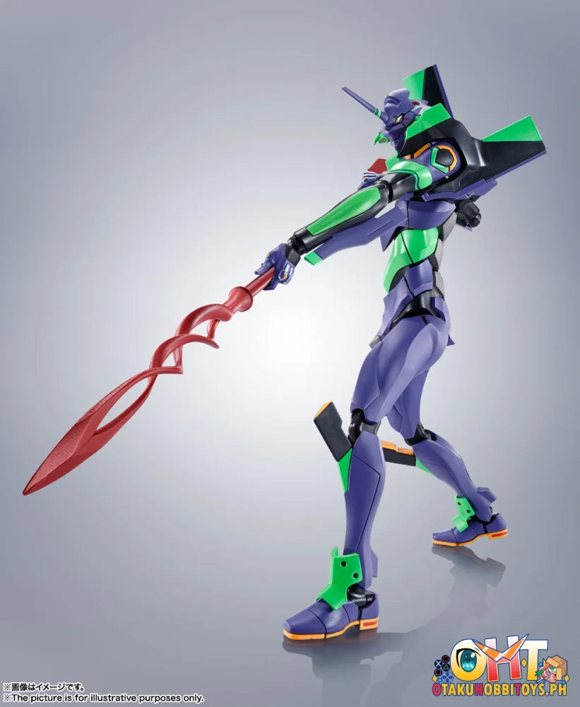 Bandai THE ROBOT SPIRITS EVANGELION TEST TYPE-01＋SPEAR OF CASSIUS