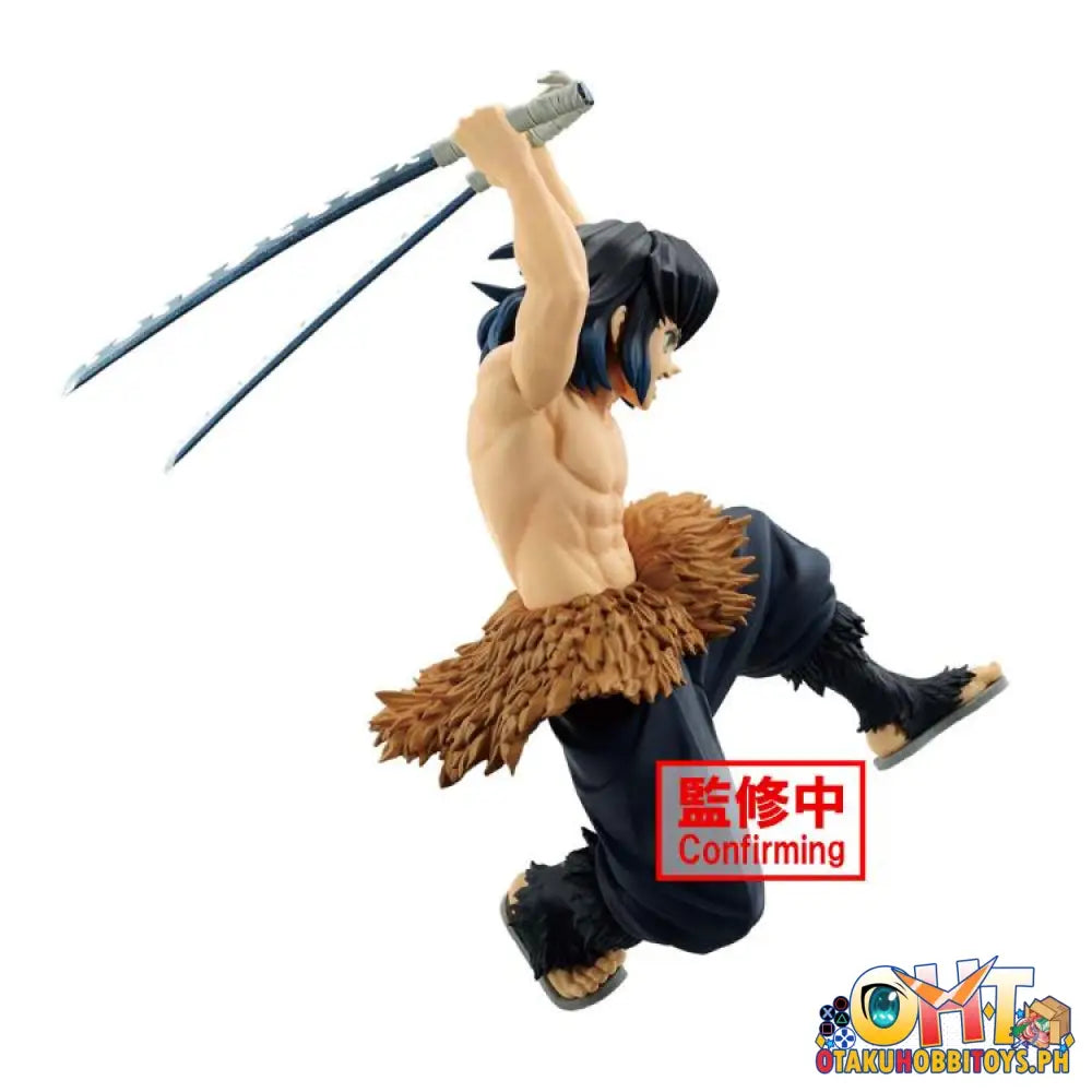 Banpresto Demon Slayer: Kimetsu No Yaiba Vibration Stars Inosuke Hashibira Prize Figure