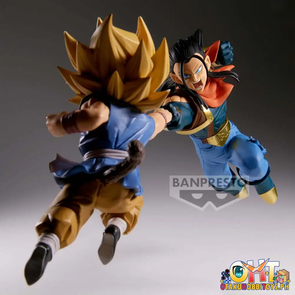 Banpresto Dragon Ball Gt Match Makers Super #17 (Vs Saiyan Son Goku) Prize Figure