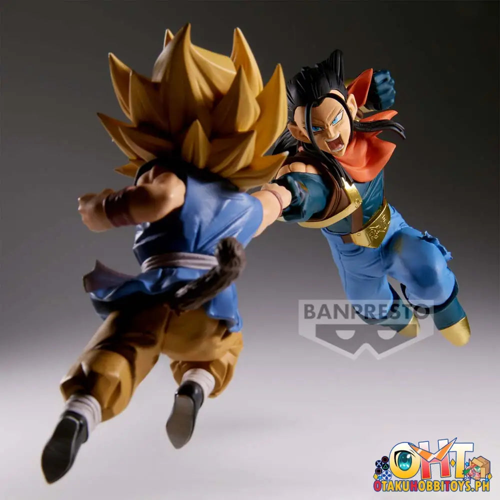 Banpresto Dragon Ball Gt Match Makers Super Saiyan Son Goku (Vs #17) Prize Figure