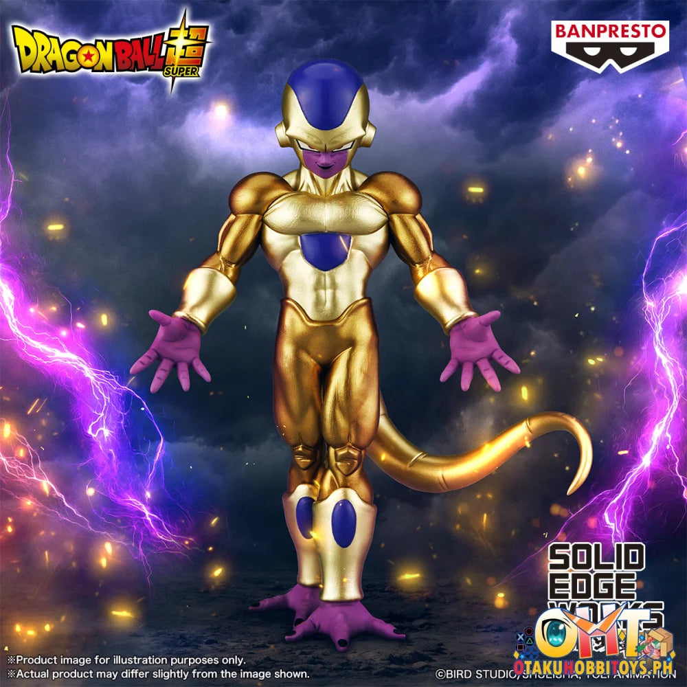 Banpresto Dragon Ball Supeer Super Solid Edge Works Golden Frieza Prize Figure
