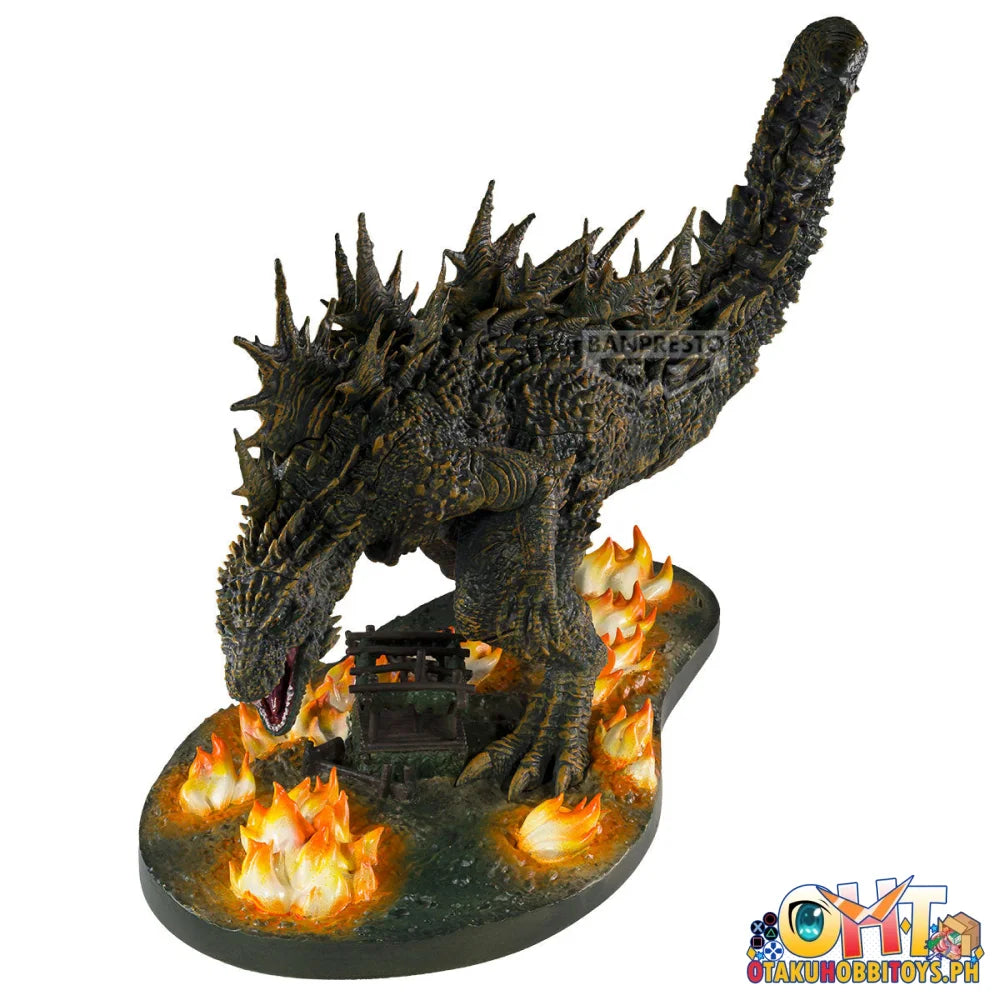 Banpresto Godzilla Minus One Art Vignette Godzilla(2023) Odo Island Attack Image Ver. Prize Figure