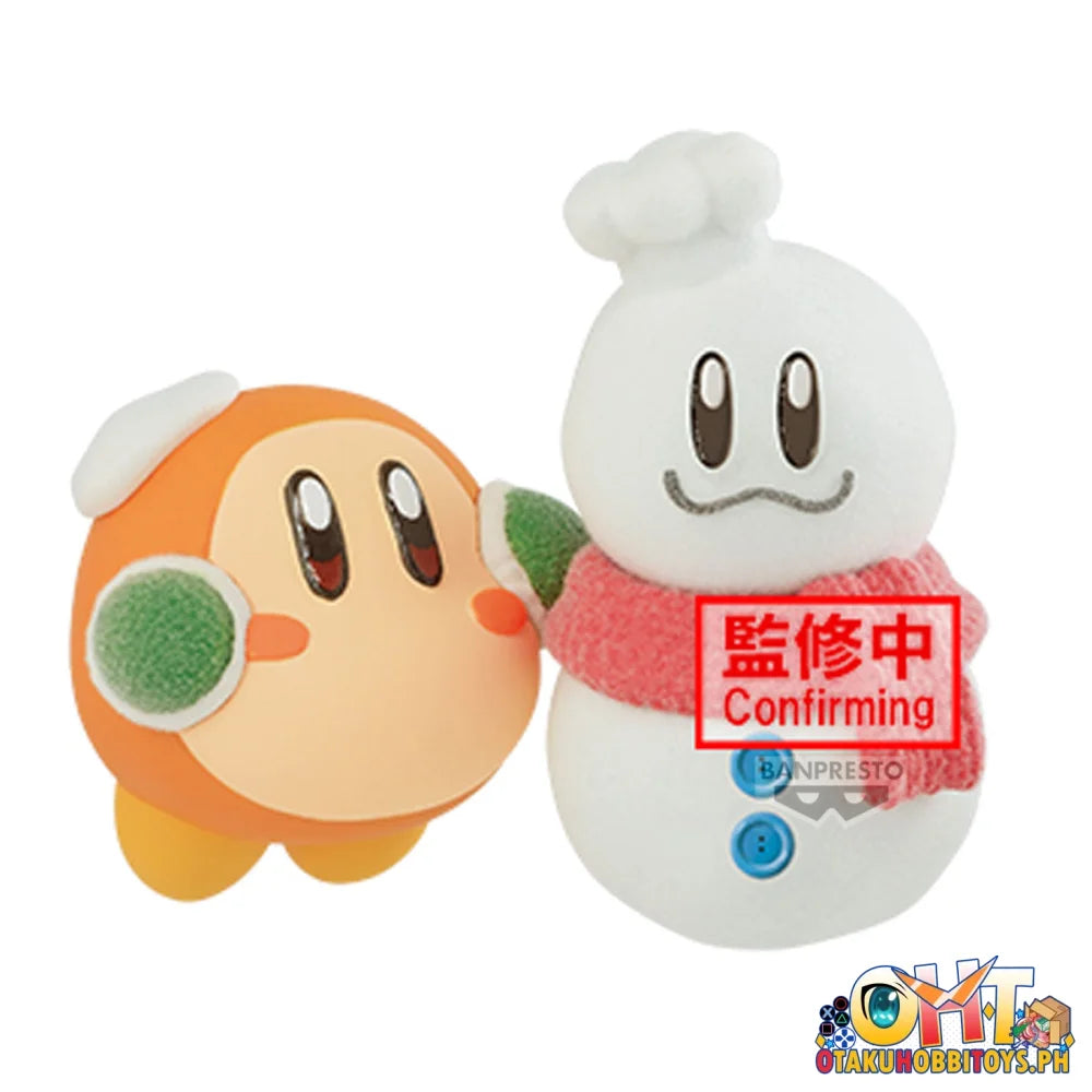 Banpresto Kirby Fluffy Puffy Mine-play in the Snow-(B:waddle Dee) Prize Figure