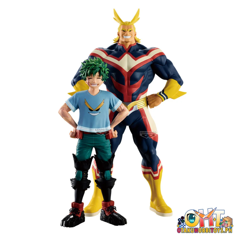 Banpresto My Hero Academia 10th Anniversary the Amazing Heroesall Might - Prize Figure