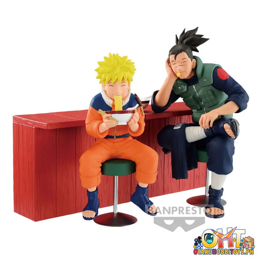 Banpresto Naruto Uzumaki Naruto + Umino Iruka - Ichiraku - Prize Figure