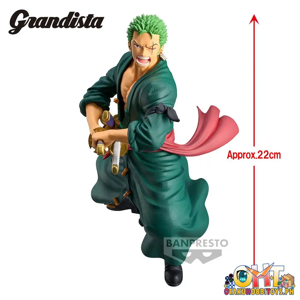 Banpresto One Piece Grandista Roronoa Zoro Prize Figure