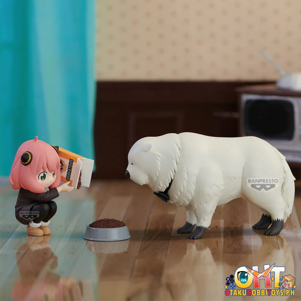 Banpresto Spy×family Break Time Collection Anya Forger & Bond Forger II Prize Figure