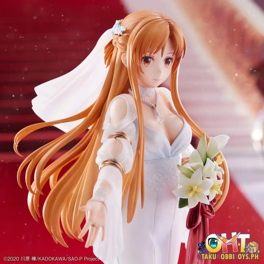 Designcoco Sword Art Online 1/7 Asuna Wedding Ver. Scale Figure