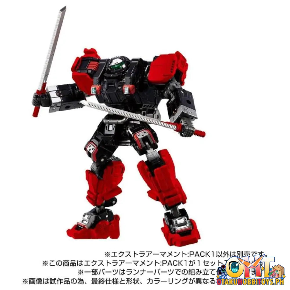 Diaclone Tm-25 Tactical Mover Extra Armament: Pack 1