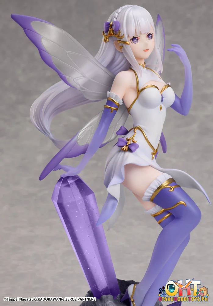 Elcoco 1/7 Re:zero -Starting Life In Another World- Emilia Jewel Princess Scale Figure