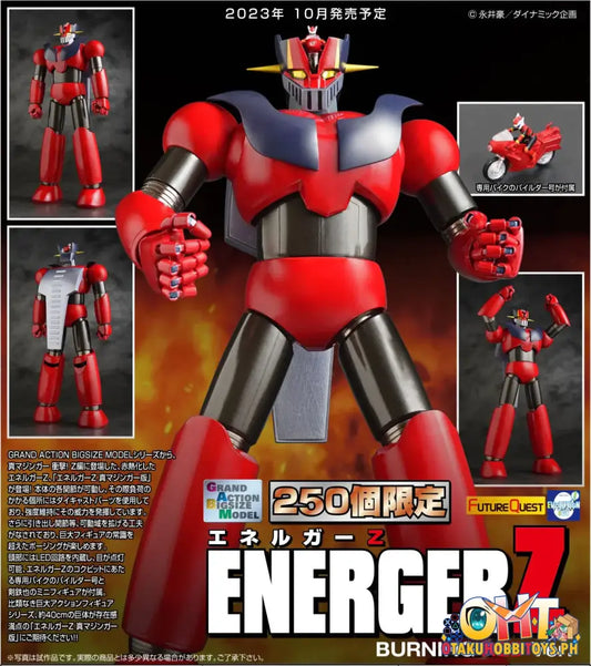 Evolution Toys Mazinger Z Grand Action Bigsize Model Energer Burning Red Ver. Articulated Figure