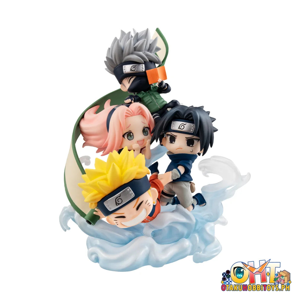 Figunity Naruto Shippuden Gather Here Team 7! With Gift Scale Figure