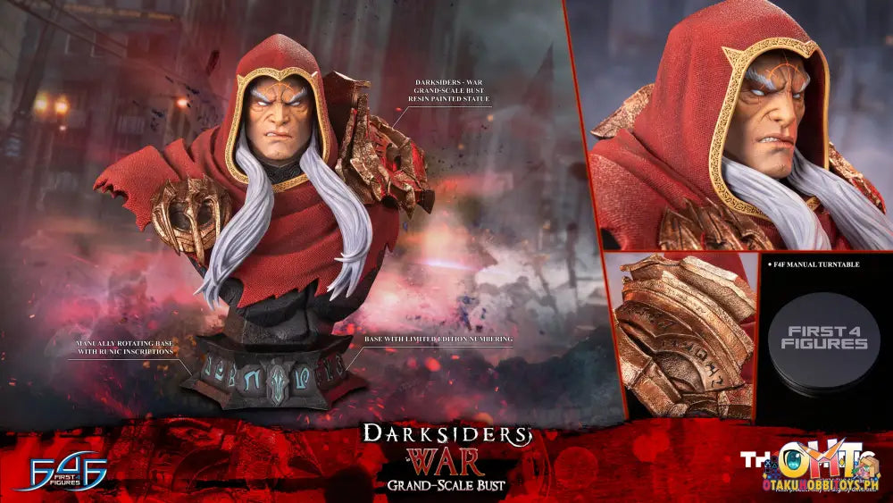 First4Figures Darksiders - War Grand Scale Bust Scale Figure