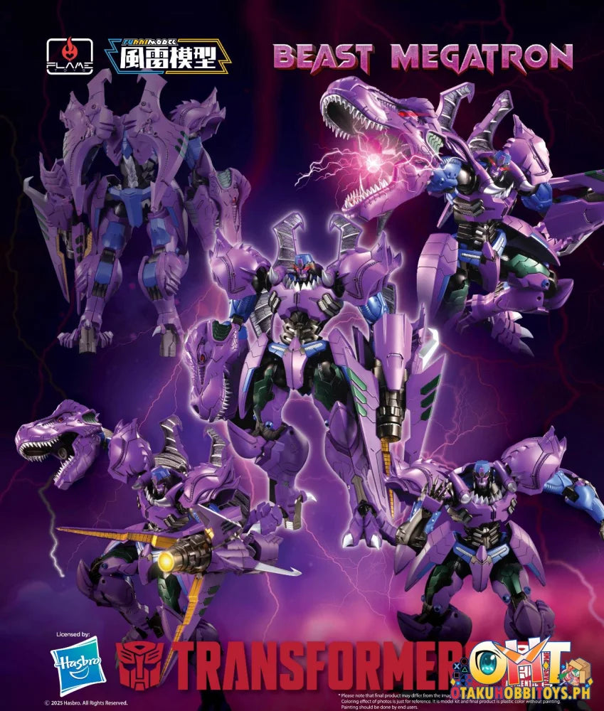 Flame Toys Furai Model Beast Megatron Articulated Figure