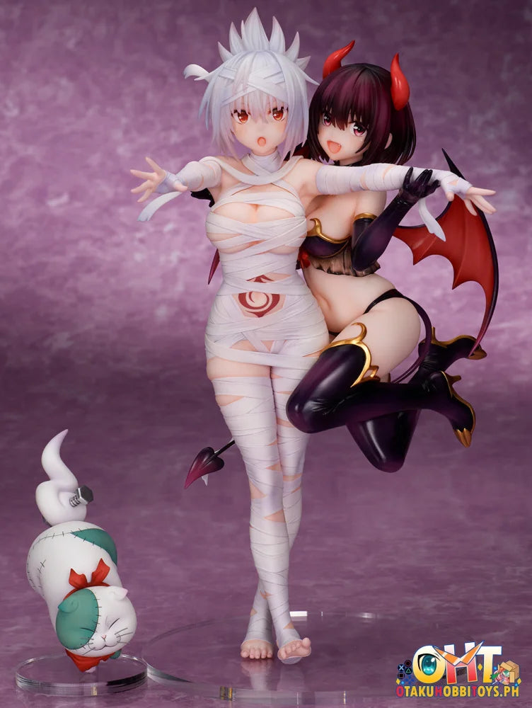 Flare Ayakashi Triangle - Matsuri Kazamaki & Suzu Kanade Shirogane Scale Figure