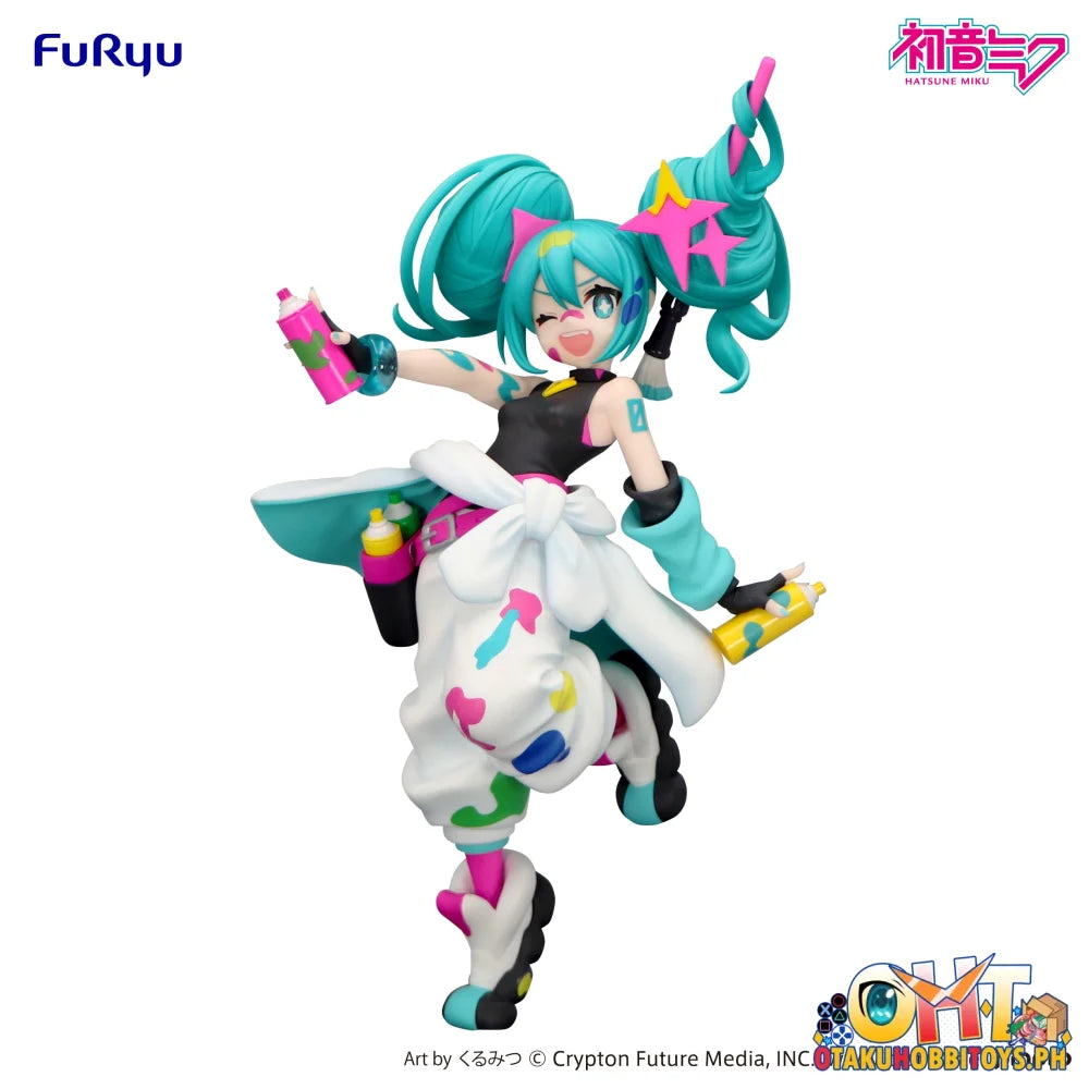 FuRyu Hatsune Miku Trio-Try-iT Figure -Paint Girl- - OtakuHobbiToys PH