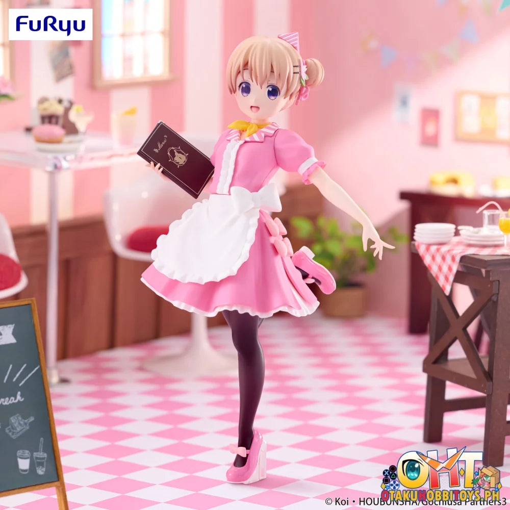 Furyu Is The Order A Rabbit? Bloom Trio-Try-It Figure -Cocoa- Prize