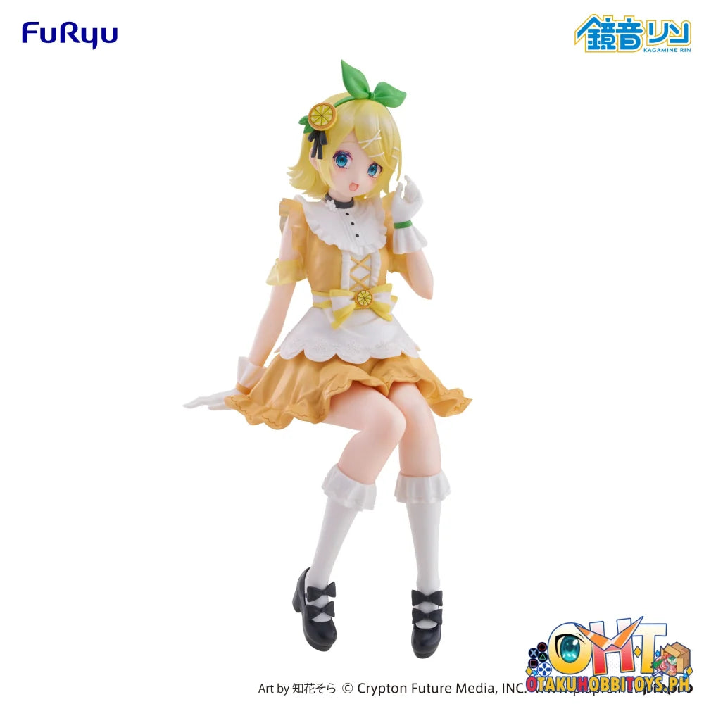 FuRyu Kagamine Rin Noodle Stopper Figure -Kagamine Rin Citrus ver.- Prize Figure