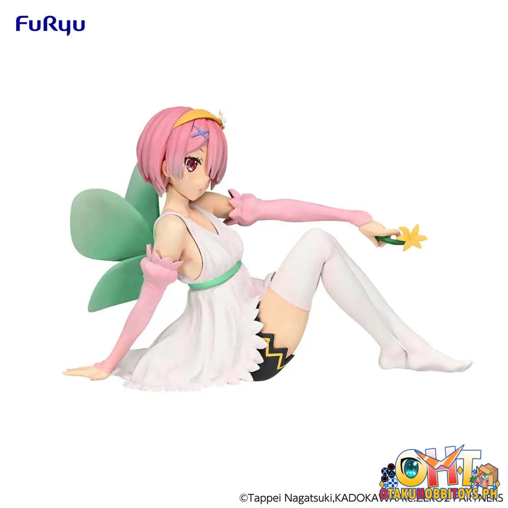 Furyu Re:zero Starting Life In Another World Noodle Stopper Ram Flower Fairy Prize Figure