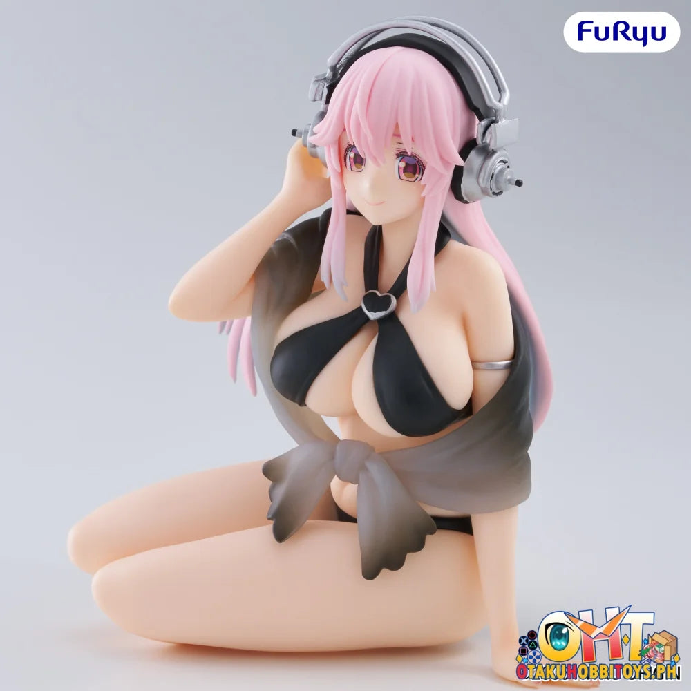 FuRyu SUPER SONICO Noodle Stopper Figure -Swimsuit Black Color ver.- Prize Figure