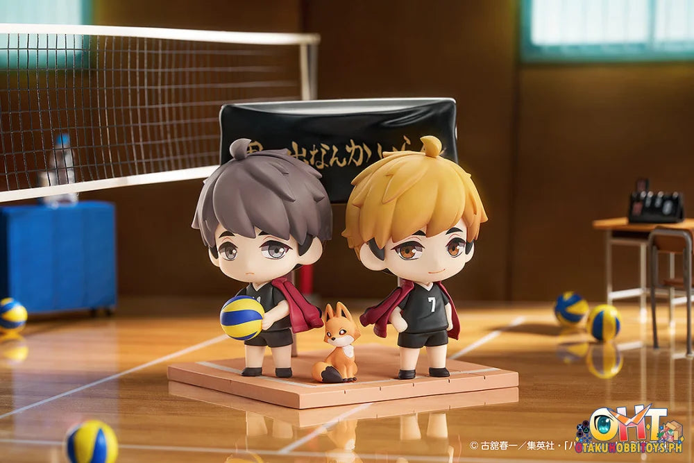 Good Smile Arts Shanghai Haikyu!! Qset+ Atsumu Miya & Osamu Miya - Scale Figure