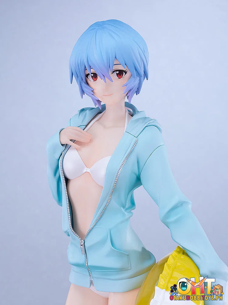 Good Smile Company POP UP PARADE BEACH QUEENS Rei Ayanami L Size Scale Figure