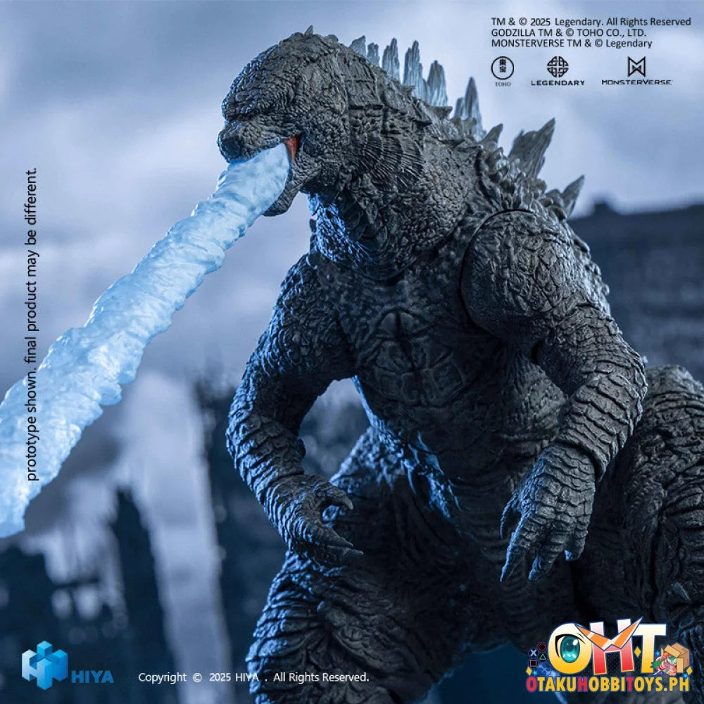 HIYA Toys 16cm Godzilla 2014 Articulated Heat Ray Godzilla Translucent Ver. EBG0079