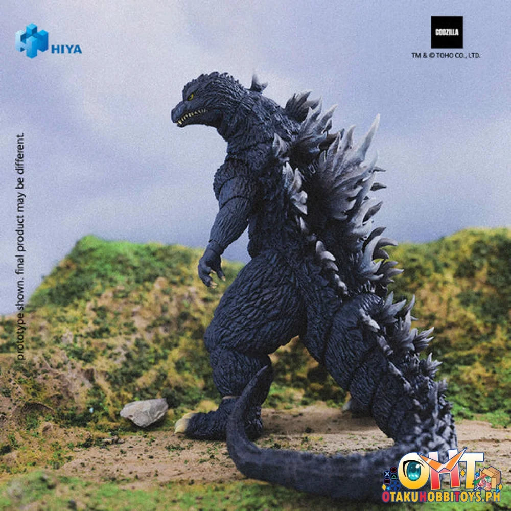 Hiya Toys EXQUISITE BASIC Godzilla vs. Mechagodzilla (2002) Radioglide Godzilla Prize Figure