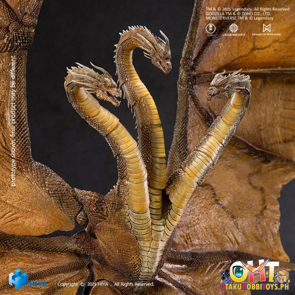 HIYA Toys Godzilla: King of the Monsters Monster Zero King Ghidorah 2.0 Plastic Model Kit