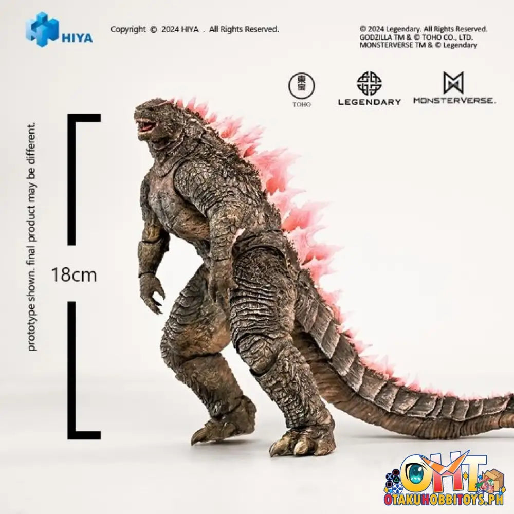 Hiya Toys Godzilla X Kong: The New Empire Exquisite Basic Series Evolved Ver. Ebg0412 Basic