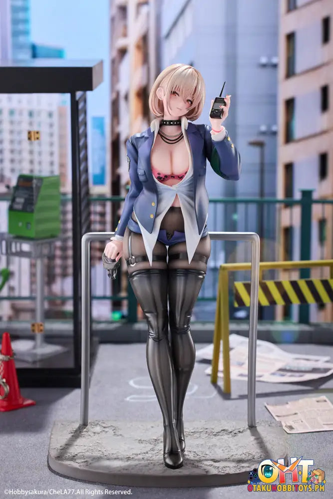 Hobby Sakura Illustration By Chela77 1/6 Naughty Police Woman Scale Figure